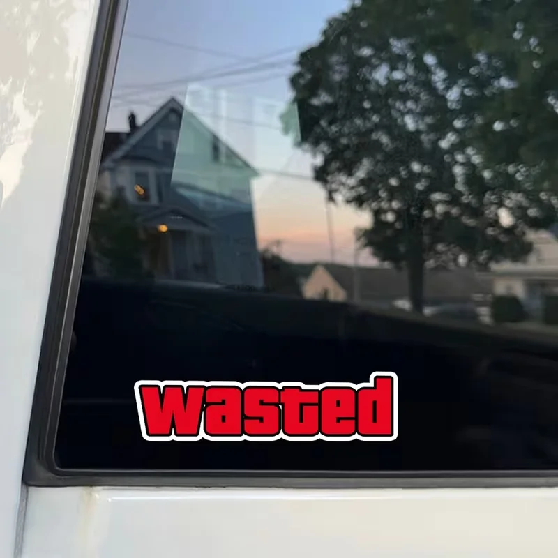 ملصق ممتص الصدمات من الفينيل GTA، مقاوم للماء، مقاس 5