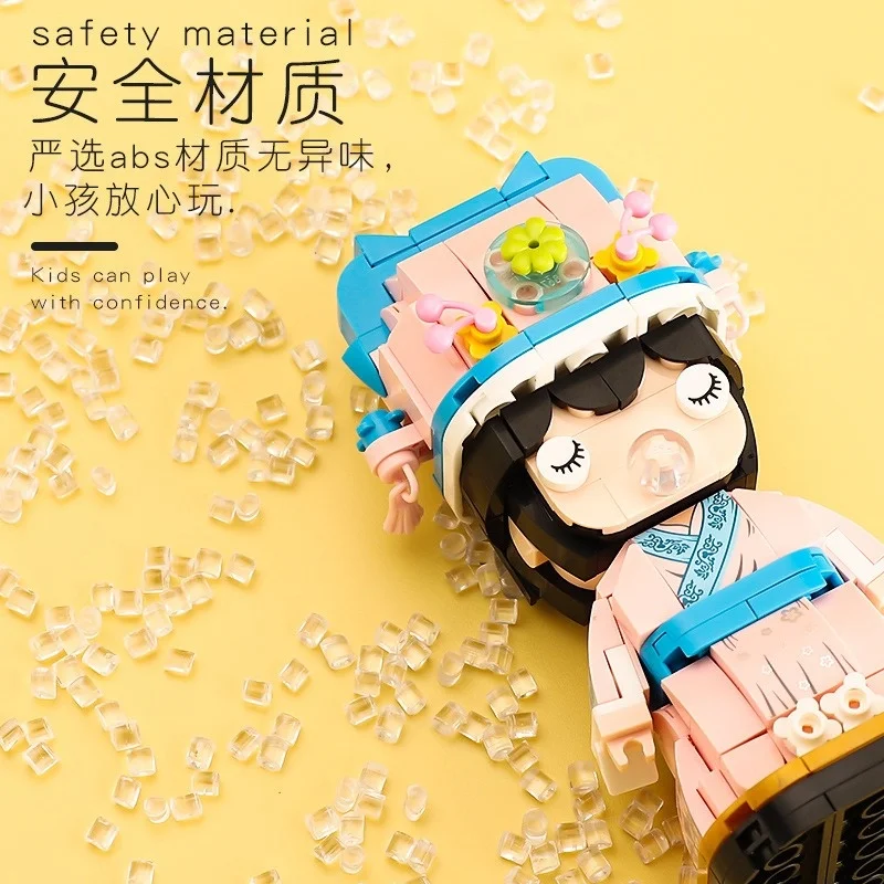 التقليدية الصينية الحب أسطورة تمثال اللبنات ليانغ شانبو تشو ينغتاي قصة دمية هدايا لعيد ميلاد عيد الحب