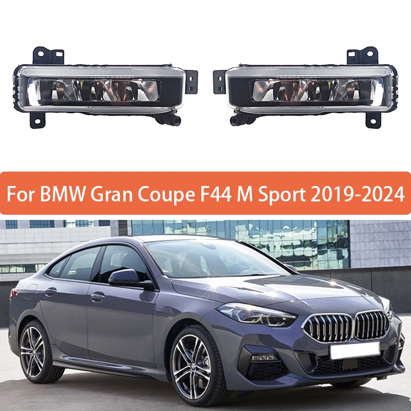 

Дневные ходовые огни для BMW 2 серии Gran Coupe F44 M Sport 2019-2024, противотуманные фары переднего бампера