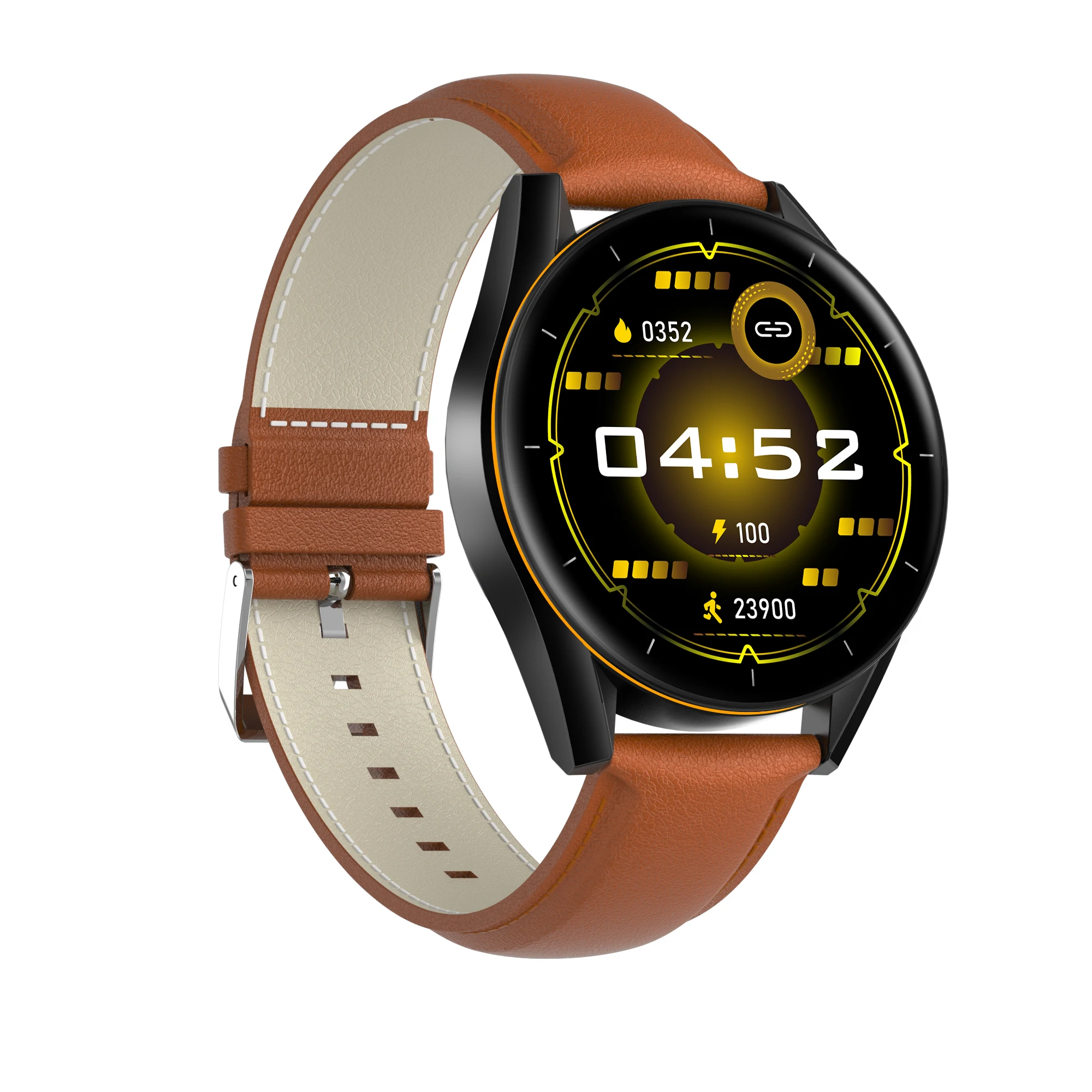 Smartwatch Fitness avec moniteur de fréquence cardiaque et de pression artérielle, bracelet intelligent pour hommes et femmes