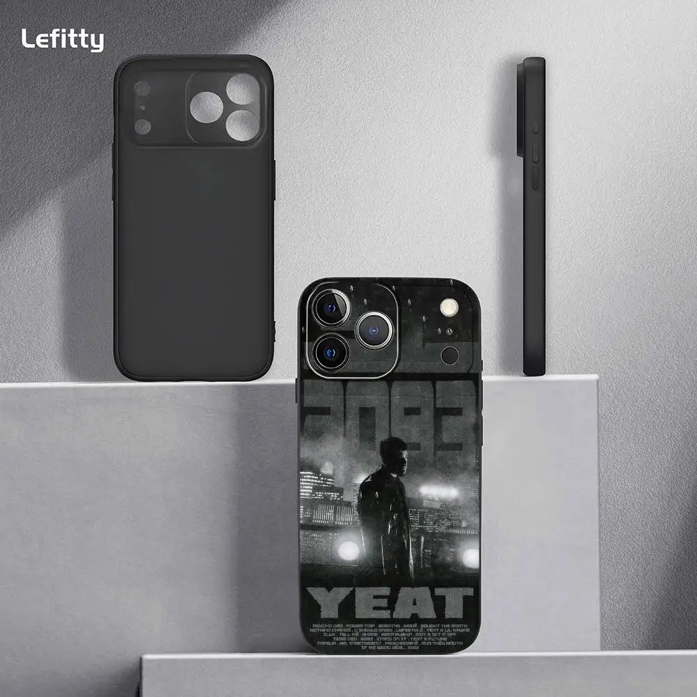 حافظة هاتف Y-Yeat Rapper A-AfterLyfe لهاتف آيفون 17 16 15 14 13 12 11 Pro Max Plus Mini Black Frosted Soft Shell Funda