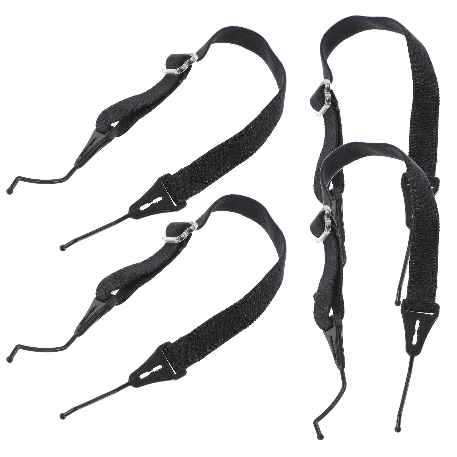 

4pcs Eyeglass Straps Anti-Slip Elastic Retainer For Sports Fishing Hiking Biking Outdoor Activities Replaceable Glasses Cord