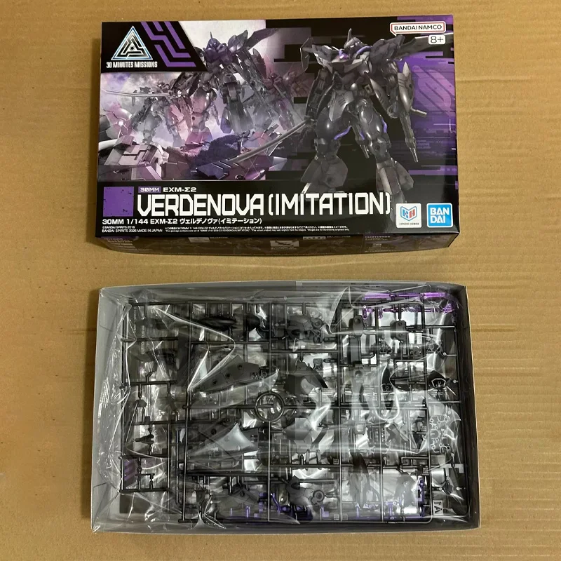 Bandai Original Genuine 30MM Figure 30 Minutes Missions EXM-Σ2 Verdenova Imitation 1/144 Assembly Model Toy Action Figures Gift view 6