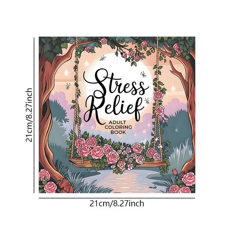 Adult Color Book Relieving Funny Portable Stress Relief Book Affirmation Coloring Toy Boost Your Mood Drawing Toy For Men Women