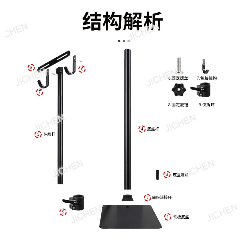 

Рама прицепа от пола до потолка для горного велосипеда. Дорожный велосипед. Регулируемый крючок из алюминиевого сплава. Кронштейн для хранения парковки.