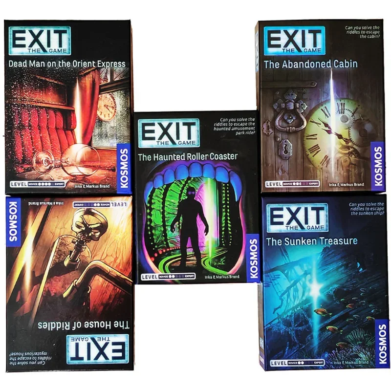 The Sunken Treasure Exit: The Game Kosmos Card Game Family-Friendly, Card-Based At-Home Escape Room Experience for 1 To 4 Player