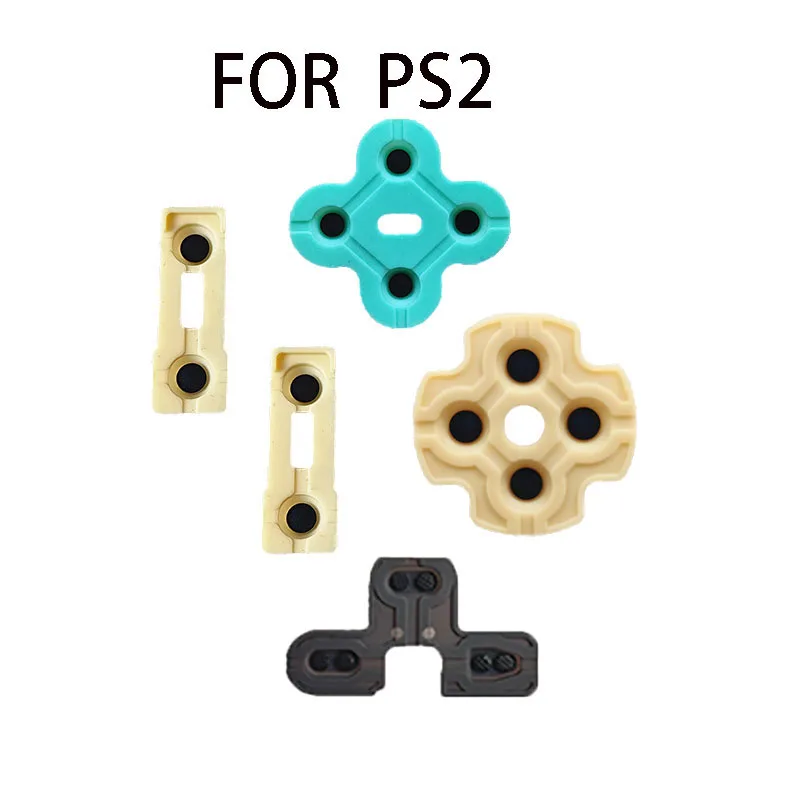 YuXi 1 مجموعة ل منصات مطاطية موصلة ل PS5 ل PS4 وحدة تحكم موصل سيليكون موصل لاصق زر ل PS3 PS2 #3