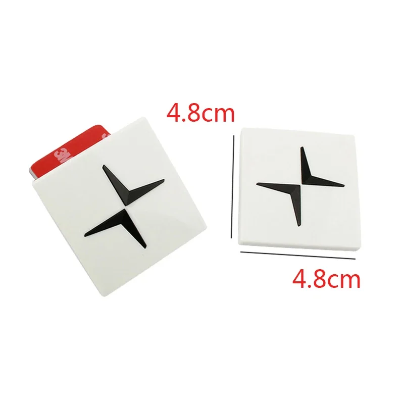 ABS Car Front Hood Grille Badge Emblem for Volvo Doji Logo S40 S60 XC60 XC90 V70 Auto Body Sticker Decal Accessories - view 2