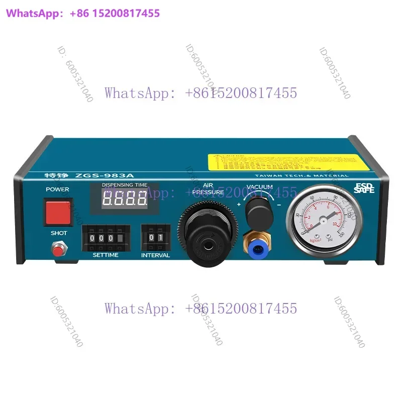 Digital Display Digital Soldering Paste Machine Grease Silicone Manual Glue Beater Epoxy Machine