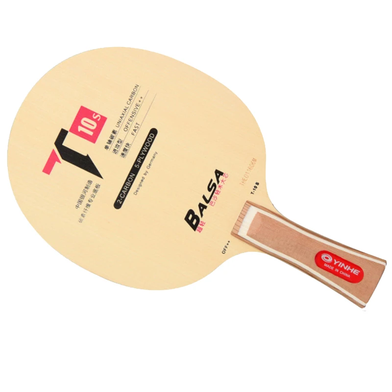 Yinhe-raqueta de tenis de mesa T-10S T10S, Original, muy ligera, ataque rápido con bucle