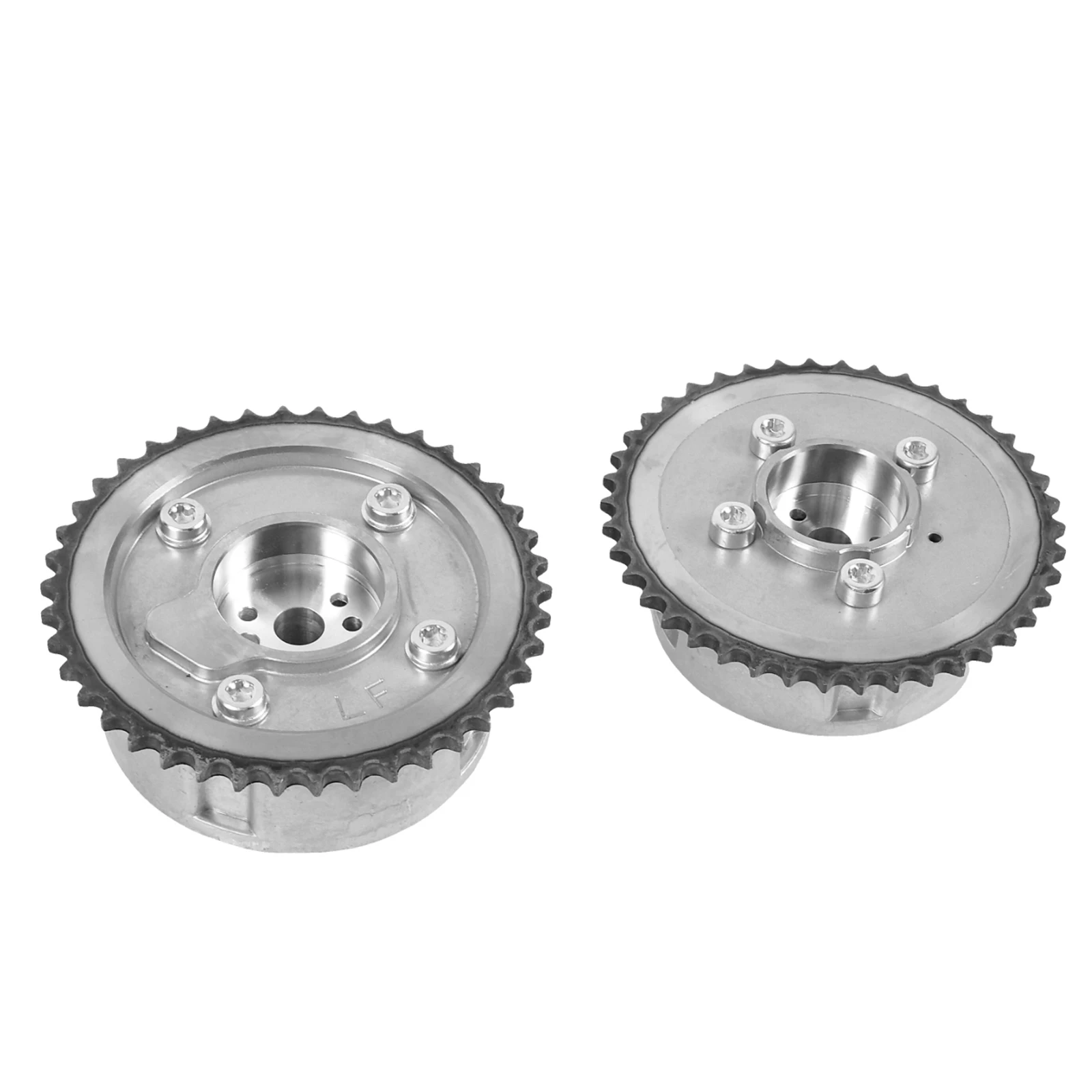 1pair Camshaft VVT Gears 24350-2G750+24370-2G750 Fit For G4KJ HYUNDAI KIA Sportage Tucson Optima Santa Car Repair Replace Parts