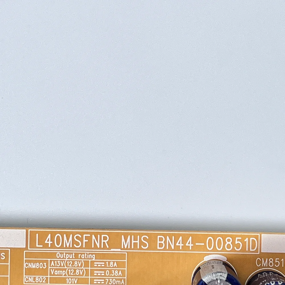 BN44-00851D L40MSFR_MHS 전원 공급 장치 보드, HG40NF690G UA40M5000A UA40M5100D UN40J5200D UN40M5300A UA40M5000AG BN4400851D