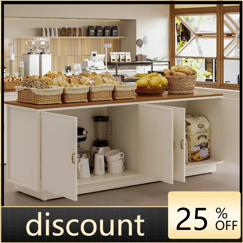 

LH Modern Simple Cake Dessert Shop Home Commercial Open Display Cabinet