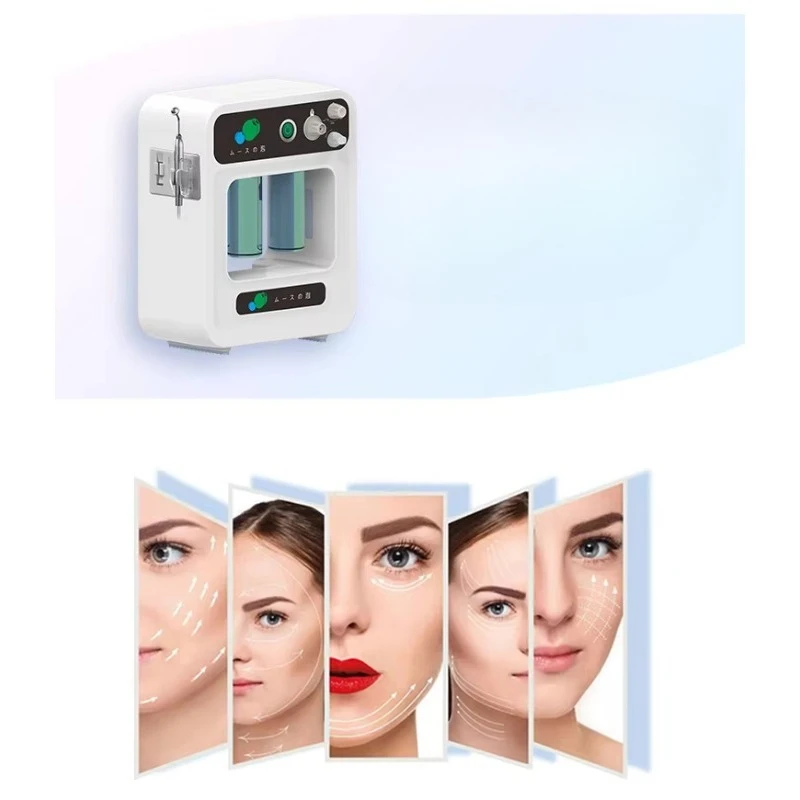 New Face Hot Sale Wholesale Skin Smooth Massage Makeup Removal Equipment Hydrated Oxygen Mousse Bubble Machine