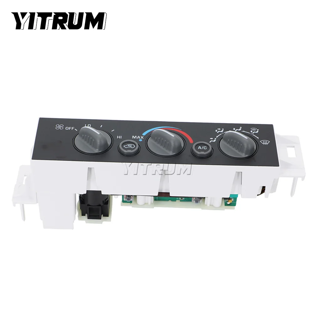 YITRUM For Chevrolet Tahoe C1500 GMC C3500HD K1500 K2500 Yukon A/C Air Condition Module Heater Climate Control Pannel 599-007