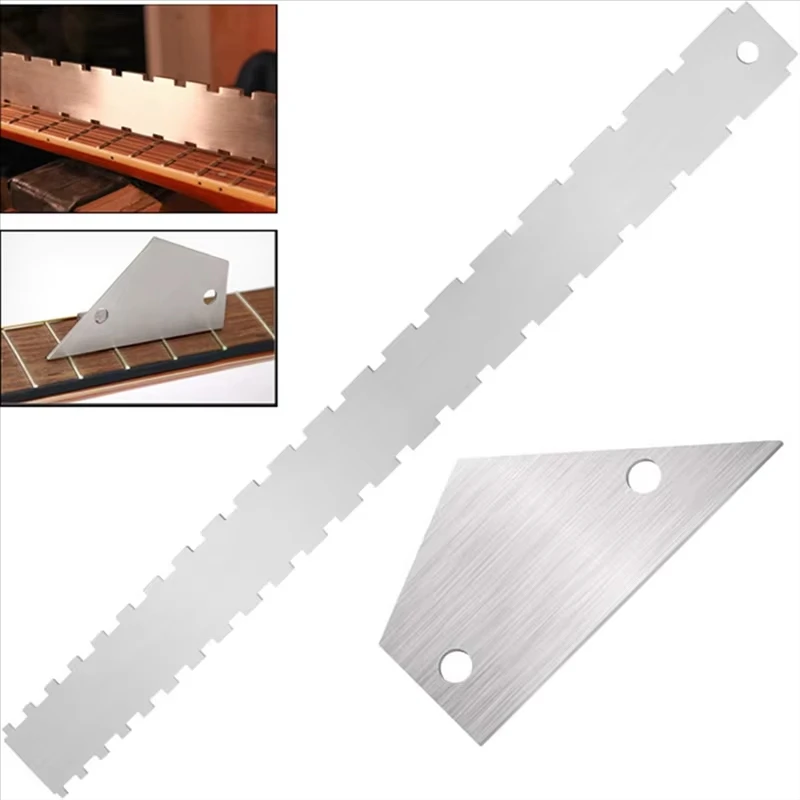 Miwayer Guitar Repair Toolkit | 12-Precision Gauges for String Height/Neck Relief/Nut Slot Measurement