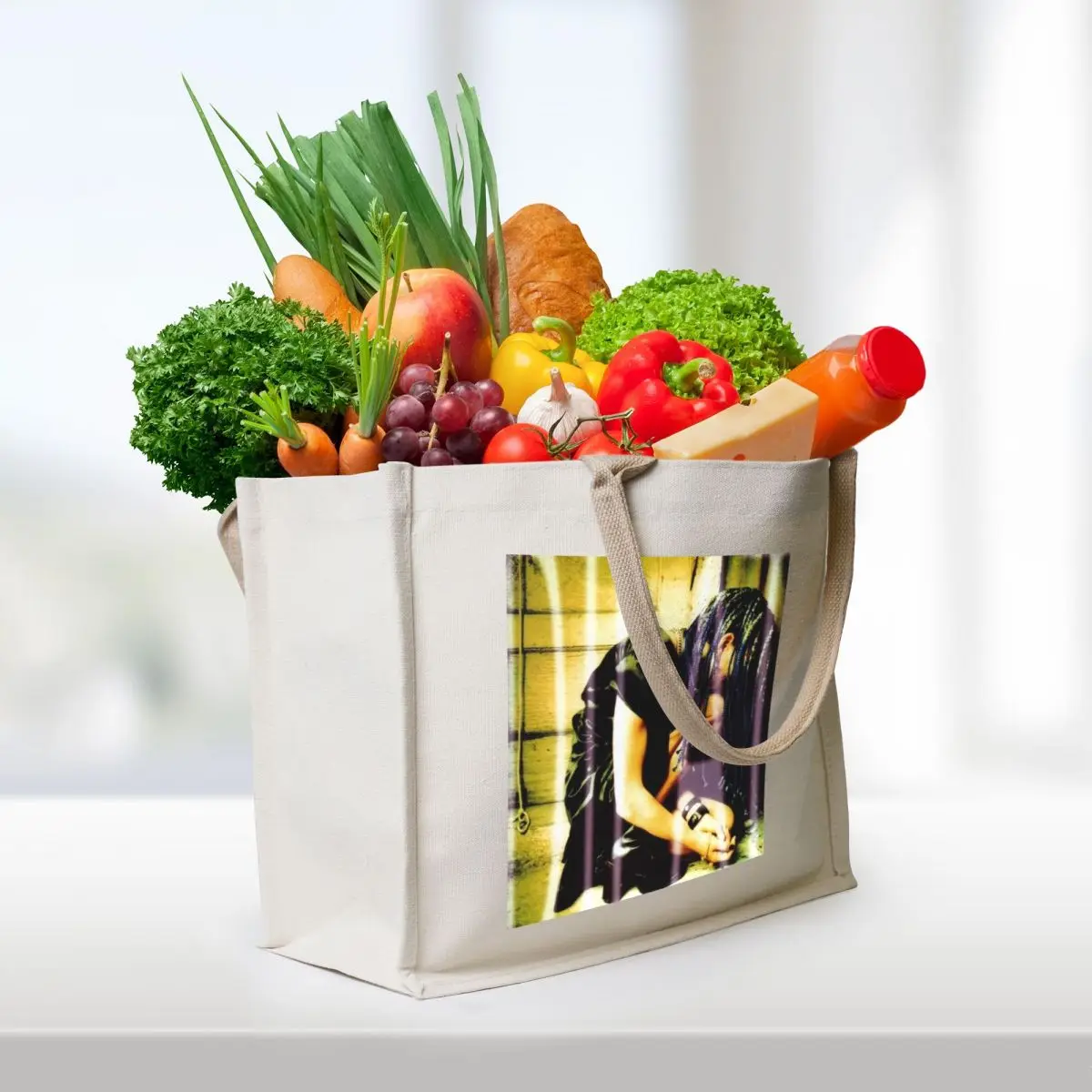Dilate Tote Bag حقيبة تسوق شخصية حمل حقيبة أكياس التسوق النسائية