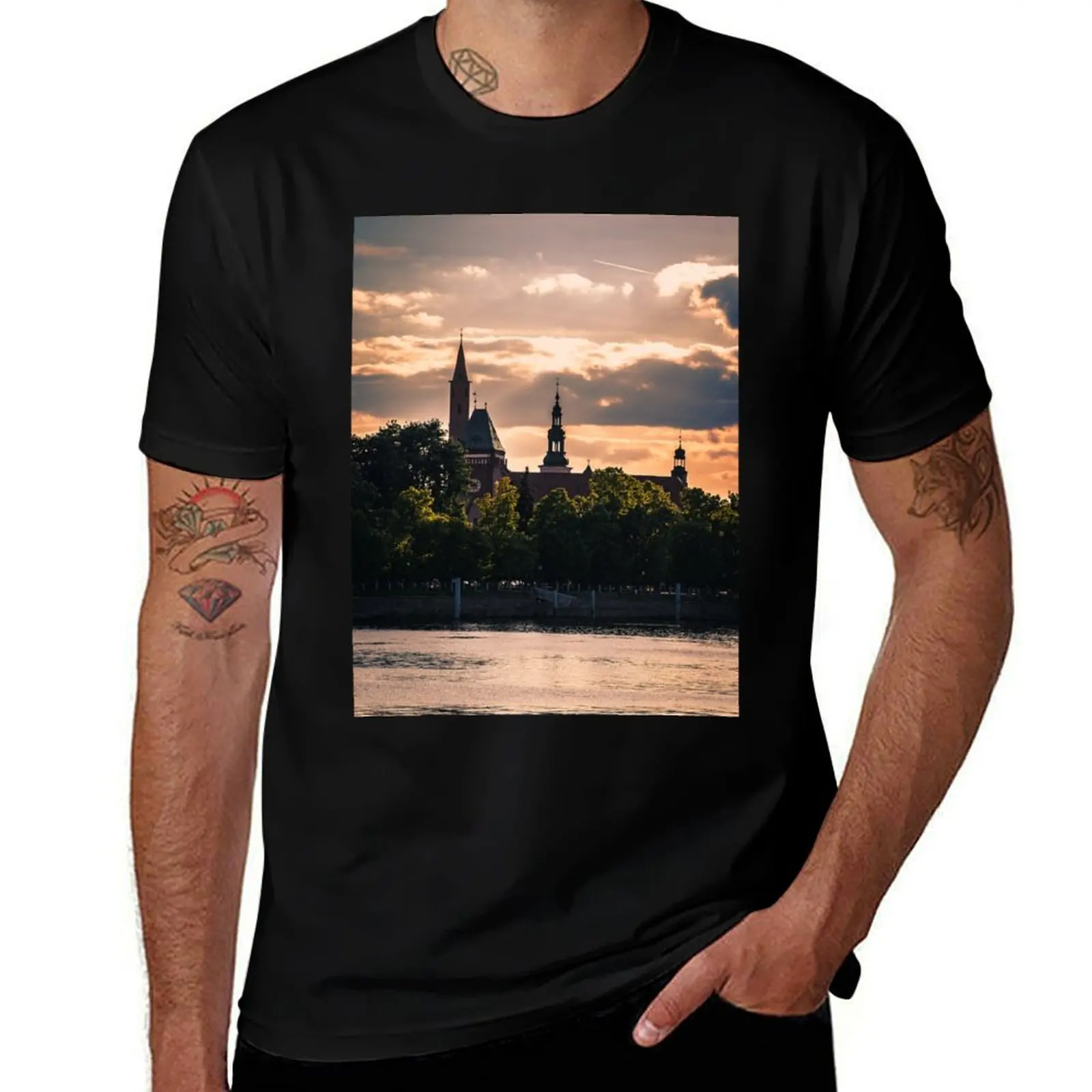 

Spring vibe Odra river T-Shirt Blouse customs design your own animal prinfor boys plus size men clothing