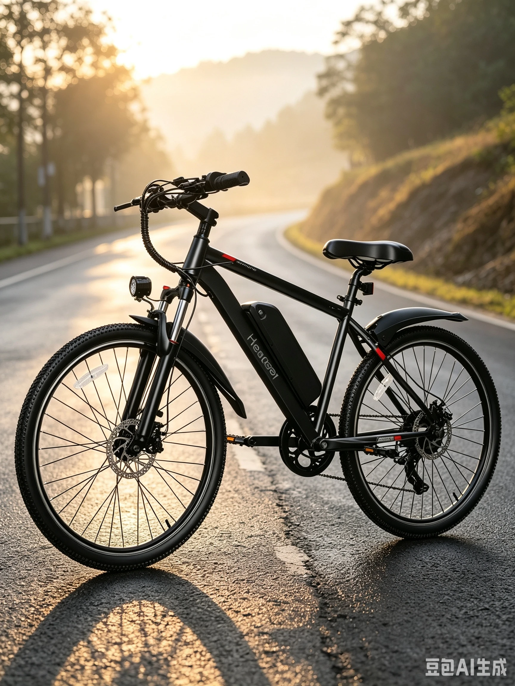 HEADEER BK1350 Elektrofahrrad mit Leistungsstarkem Motor 48V15Ah (Angaben auf Etikett: 48V13.5AH) Lithium-Akku Scheibenbremsen 80KM Reichweite 26-Zoll-Reifen City-Reise-Elektrofahrrad E-Bike