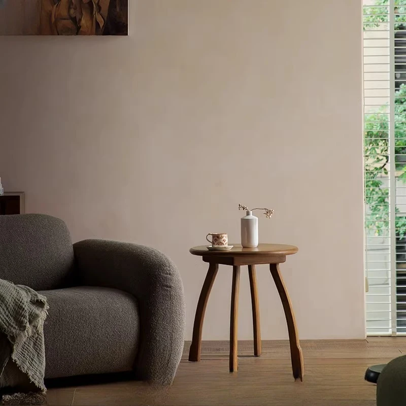 

Solid wood edge table, Japanese bedside table