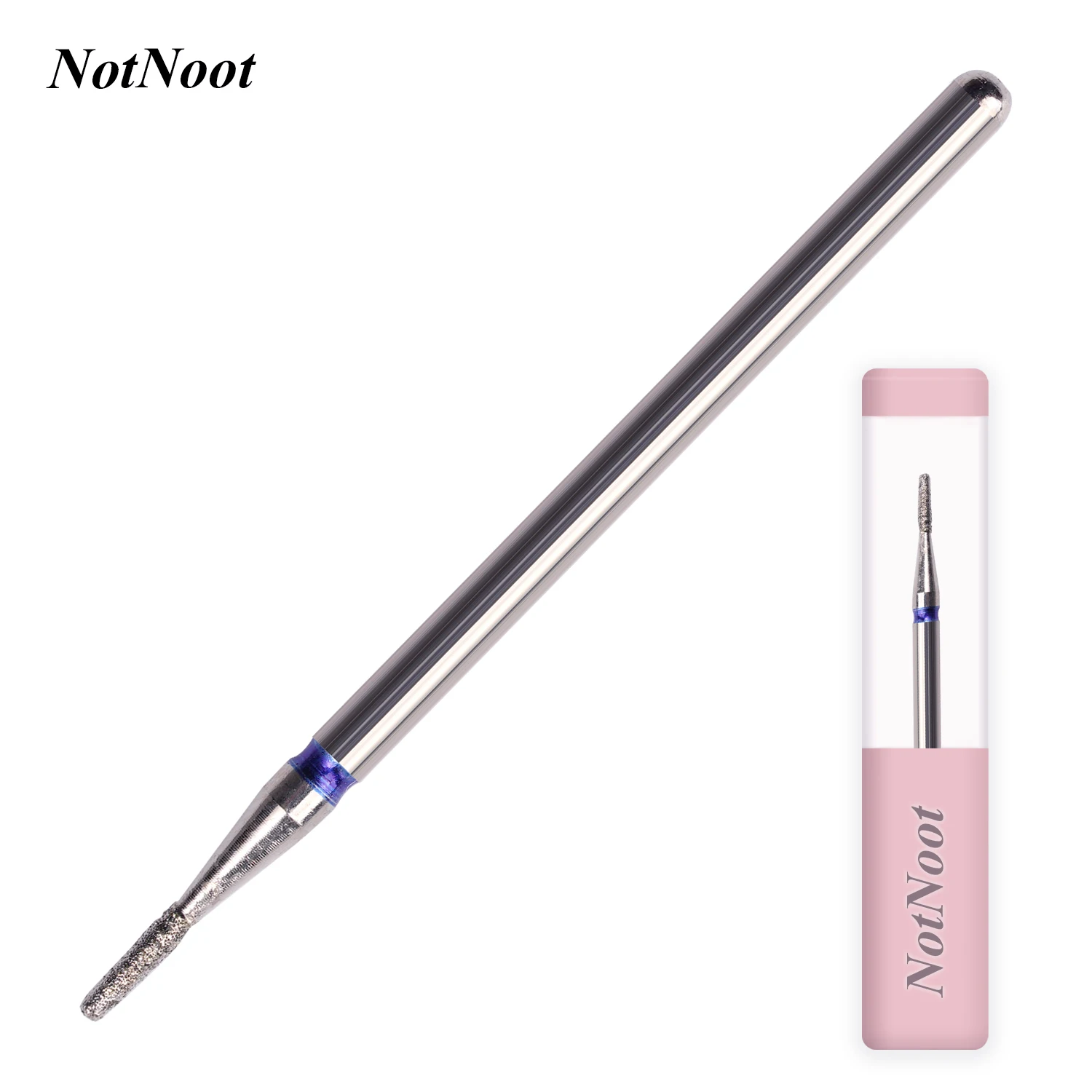 NotNoot 1 Stück Nagelbohrer, - Entfernen von Nagelhautbohrern, 3/32 Zoll Schaft – Maniküre, Nagelkunst, Bohrmaschinen