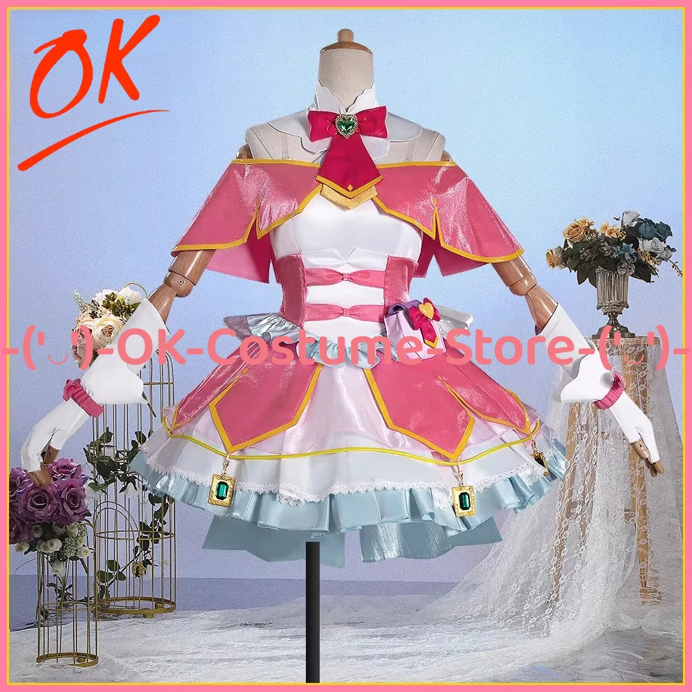 

[Customized Size] Pretty Cure Mystery Kobayashi Mikuru Cosplay Costume Dress Girl Anime Character Outfit Halloween Party Uniform