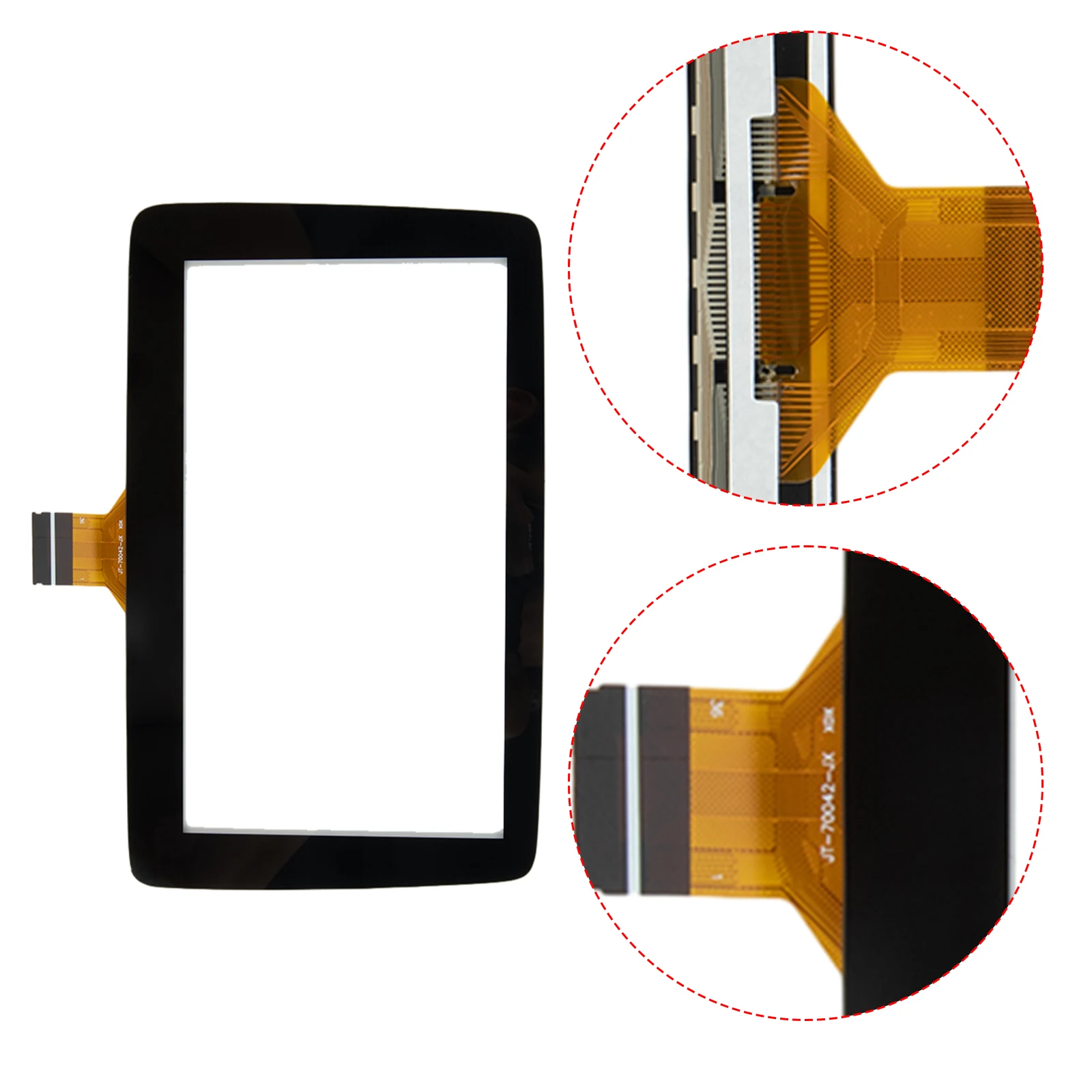 

Стеклянный дигитайзер с 7-дюймовым сенсорным экраном для Mazda 3 2014 2016, информационный дисплей модели, совместимый с OE BHP1611J0D