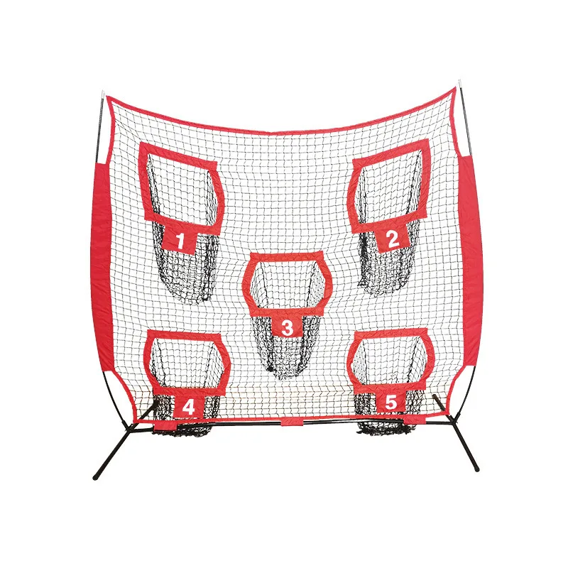 

Rugby football throwing net practice net indoor and outdoor portable pitching training net