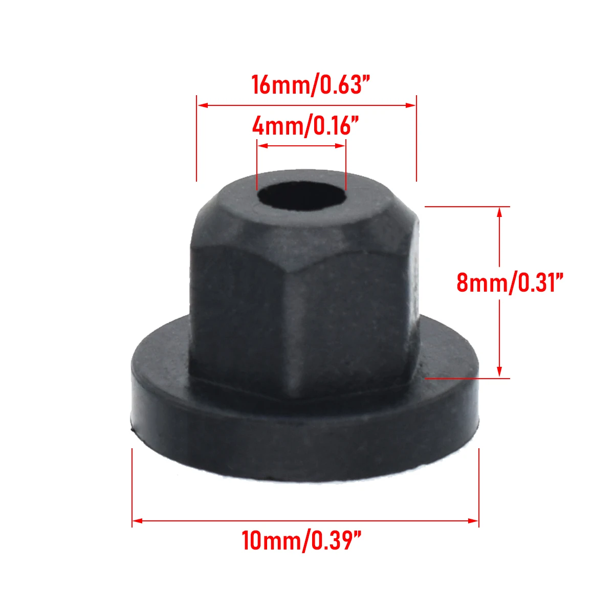 20x Car Body Plastic Nut Flange Clip 16131176747 For Mercedes Benz 0039900251 BMW M6 Nut Unthreaded Cable Fastener Mounting Boot