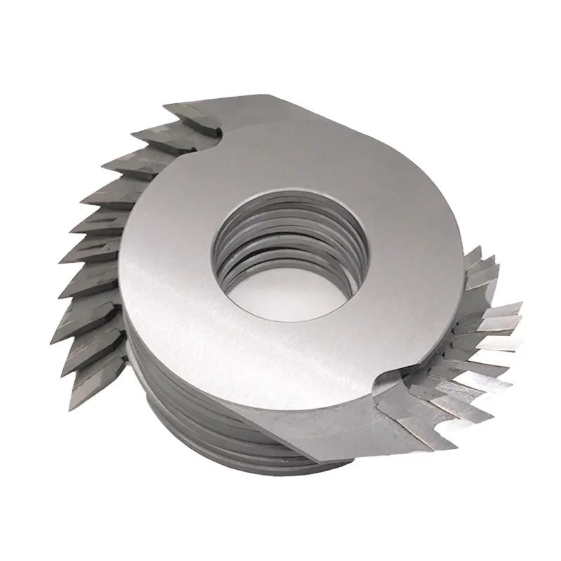 

LIVTER 160x40x0x50x2t Carbide pointed adjustable finger joint cutter for wood finger joints and joint tools
