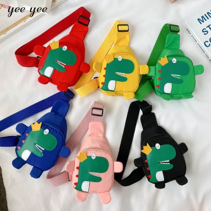 Zaino da viaggio all\'aperto borsa per bambini borsa a tracolla bella borsa a tracolla per dinosauri borsa per bambini carina