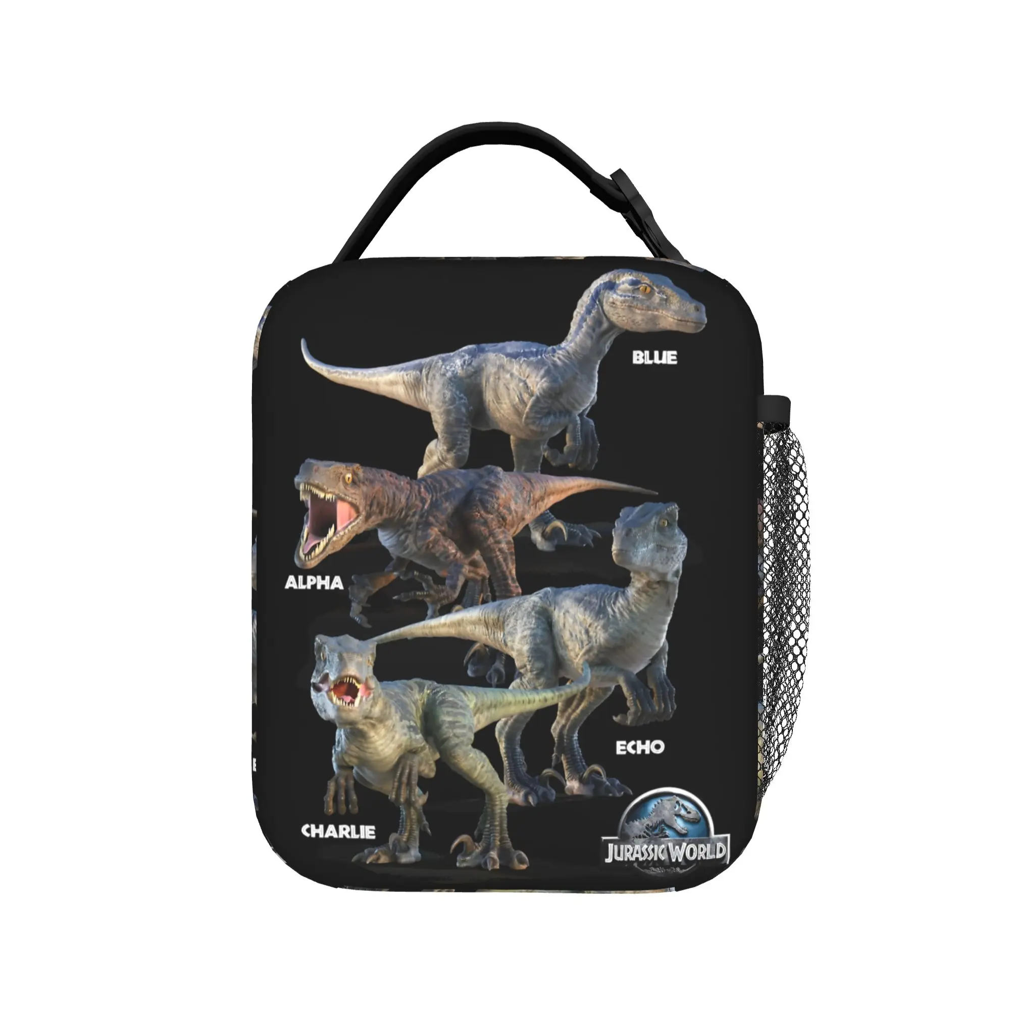 

Сумка-холодильник для обедов «Отряд динозавров-хищников» из серии «Парк Юрского периода», портативный контейнер для еды, сумка-холодильник, сумка-тоут, ланч-бокс, сумки для хранения продуктов