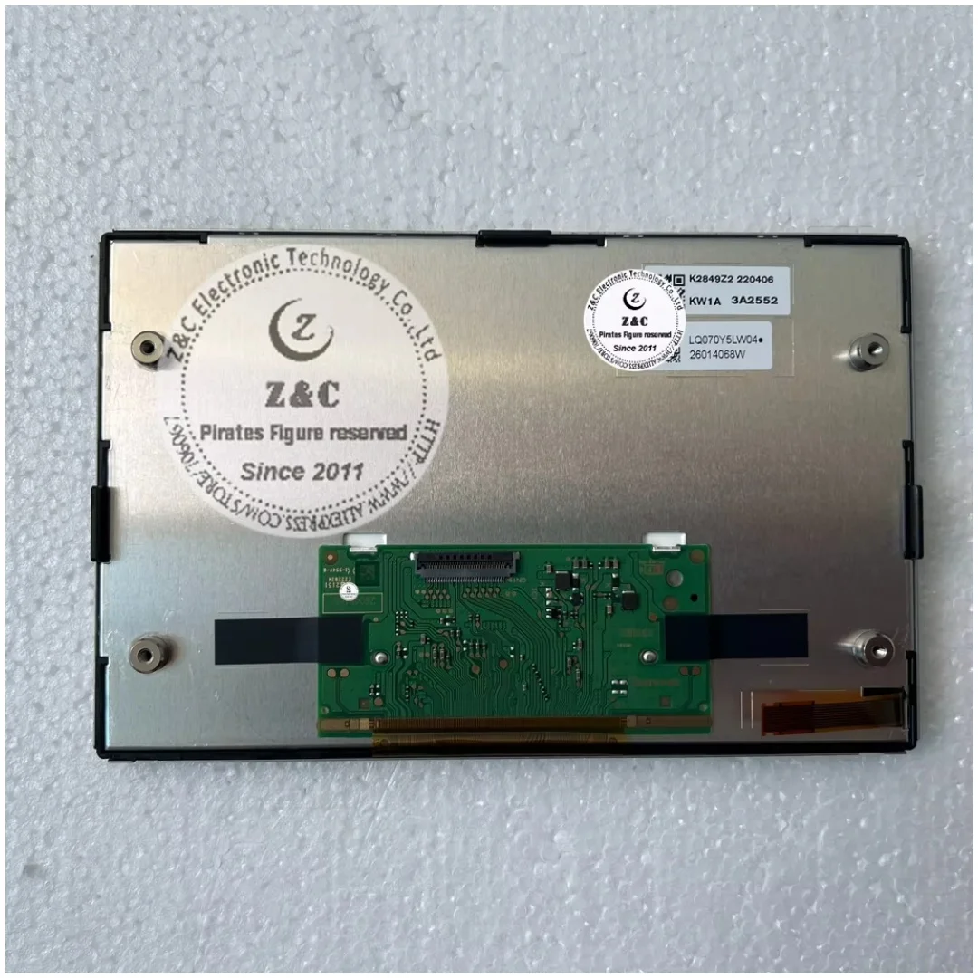 

LQ070Y5LW04 26014068W Brand New Original 7 Inch 800*480 LCD Screen Display Panel For Car Navigation