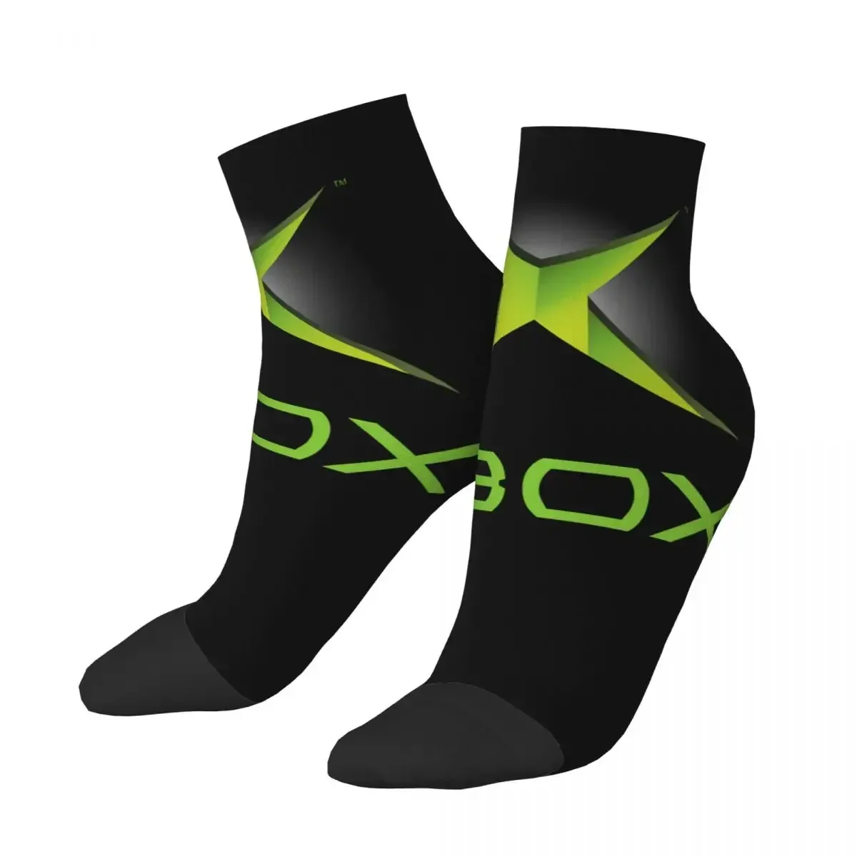 Green Xbox Logo Socks Harajuku Super Soft Stockings All Season Socks Accessories for Unisex Gifts