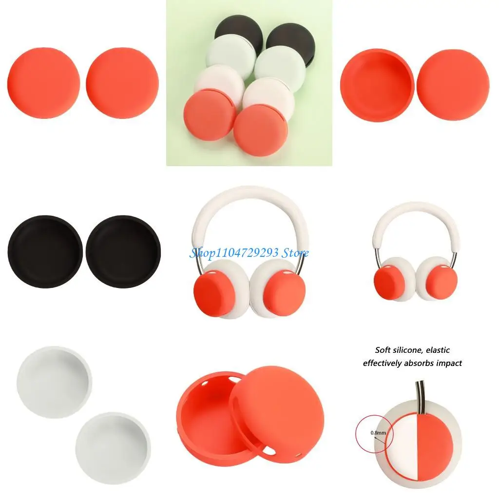 Y2GD Silicone Headphone Guard Shockproof Cover AntiSlip Grip Full Edges Protections for CMF Headphone