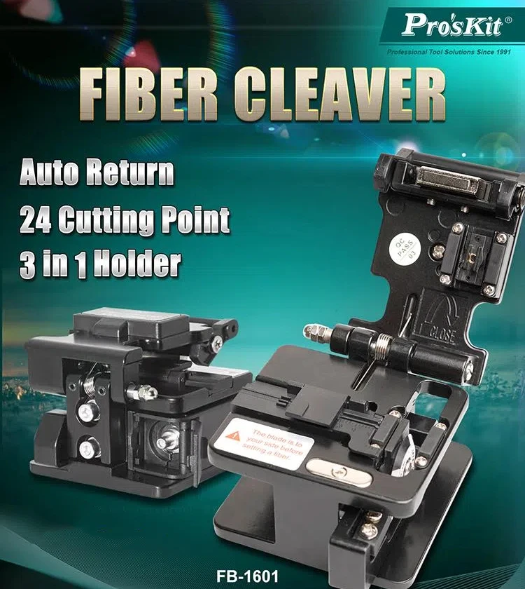 Pro'sKit FB-1601 High precision optical fiber cutting knife optical brazing welding tool