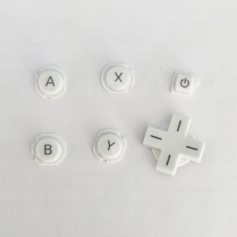 1 ชุด/6 ชิ้นแบรนด์เดิมใหม่ Power Key ABXY D-pad ทิศทางปุ่มชุดสําหรับ Nintend เก่า 3DS คอนโซล