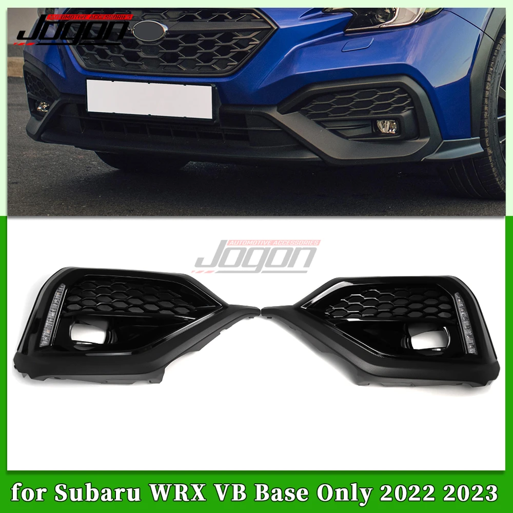 

For Subaru WRX STI VB S4 Sport 2022-2024 Replace Exterior Car Front Bumper LED Fog Light Lamp Assembly Cover Trim Accessories