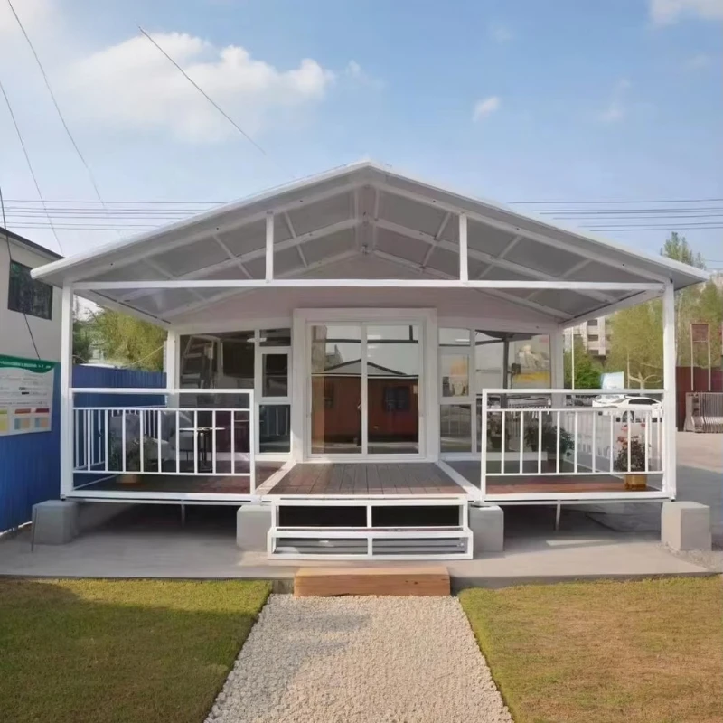 Prefabricated Foldable Expandable Container House Vacation Room Garden Greenhouses Sunroom Portable Mobile Tiny House