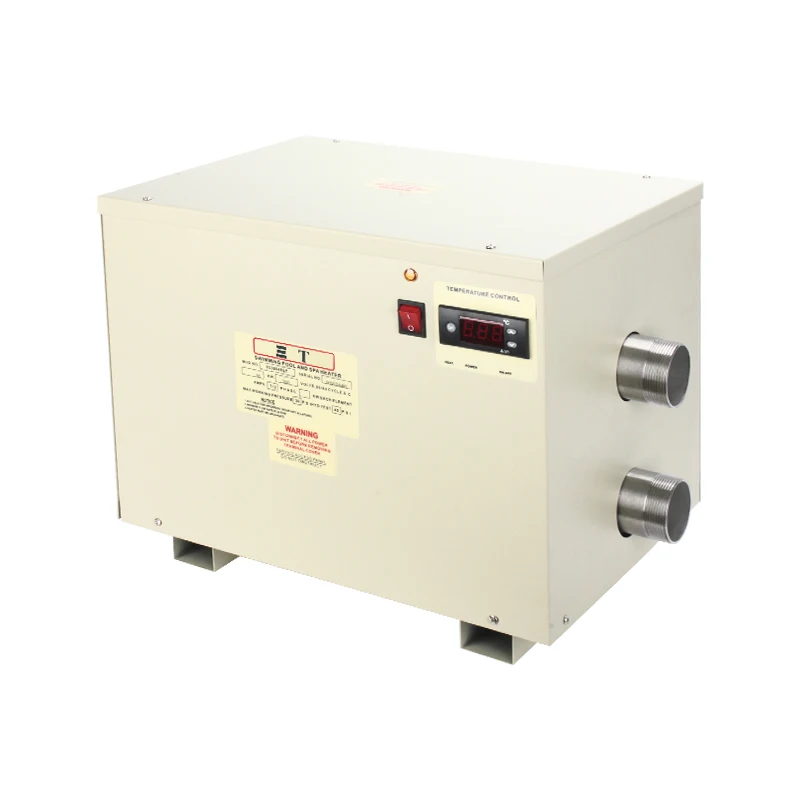 STLF New 5kw to 35kw Above Ground Spa Pool Water Heater Pump Heating System 220v 110v Electric Swim Pool Heater