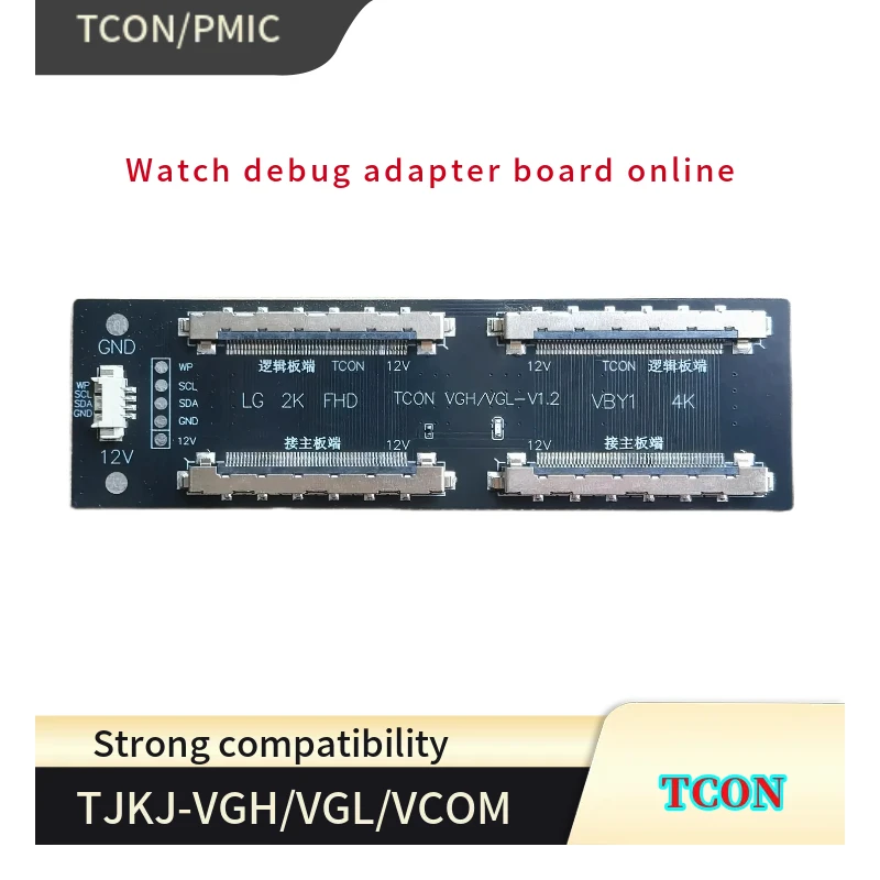 TCON Voltage Regulator Programmer VGH VGL VCOM Voltage Online Regulation Without Computer Offline Burning