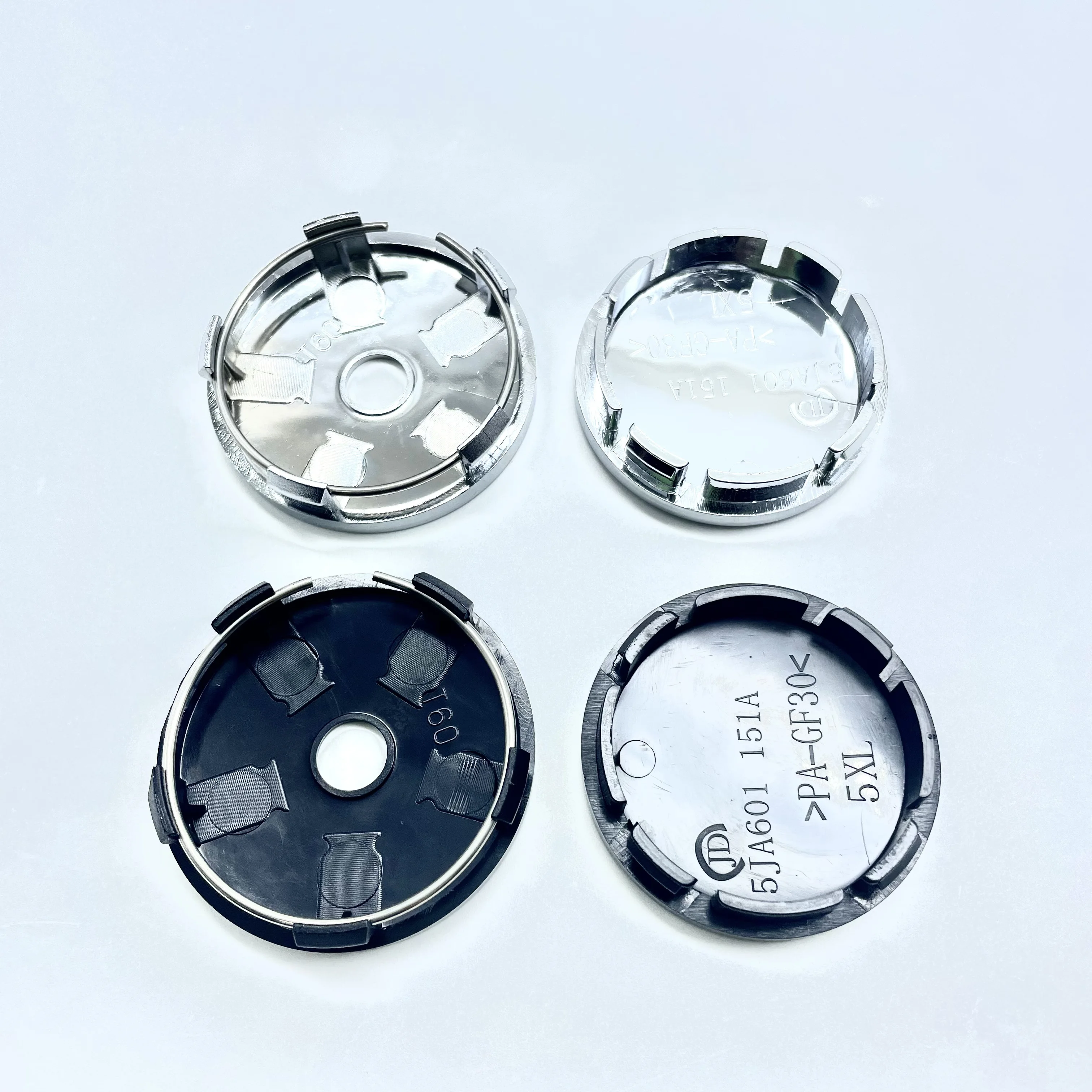 4pcs of W work Logo Car Stickers for Wheel Center Cap Cover Stickers Car Wheel Hub Center Caps Rims Cover Emblem Badge Logo 2