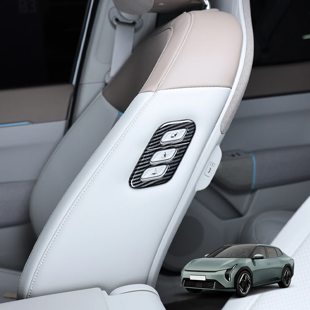 

For Kia EV4 2025 2026 Passenger Seat Adjustment Button Cover Side Seat Control Panel Automotive Accessories LHD