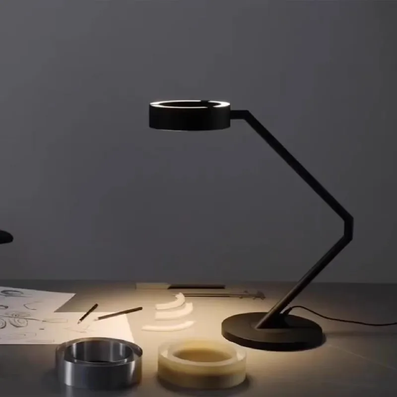 Table Lamp Learning Office Nordic Dimmable Light Emitting Diode Lighting Rocker Table Lamp