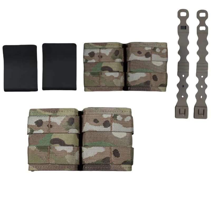 

Быстросъемная сумка для журналов для винтовки | Органайзер диапазона 5,56 | MOLLE-Совместимость (Короткая) ﻿