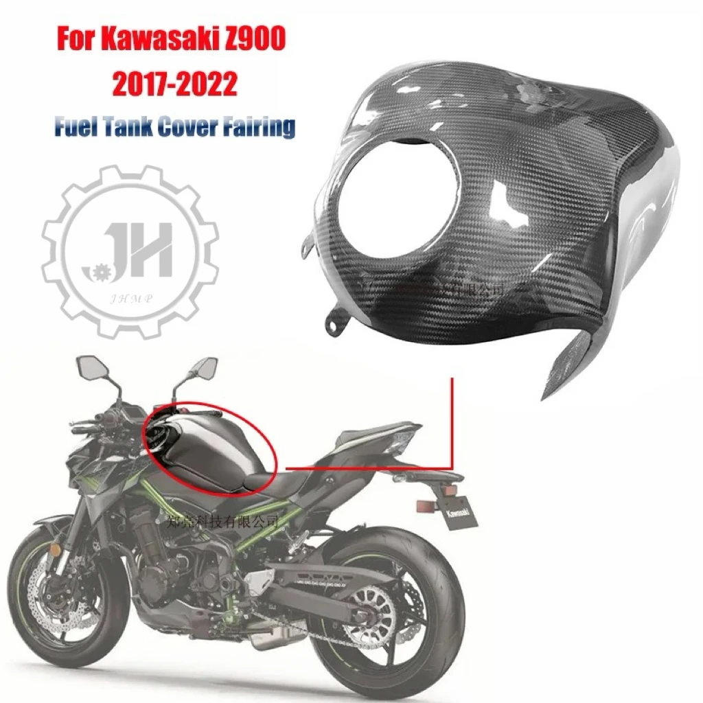 

Fuel Tank Cover Fairing For Kawasaki Z900 2017-2022 Carbon Fiber Motorcycle Accessories For Kawasaki Z900 Fuel Tank Top Fairing