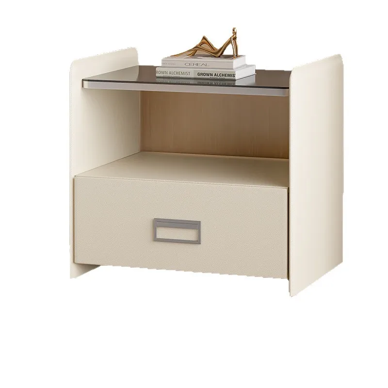 

Безопасный бытовой небольшой французский кремовый стиль, прикроватный сейф с отпечатками пальцев