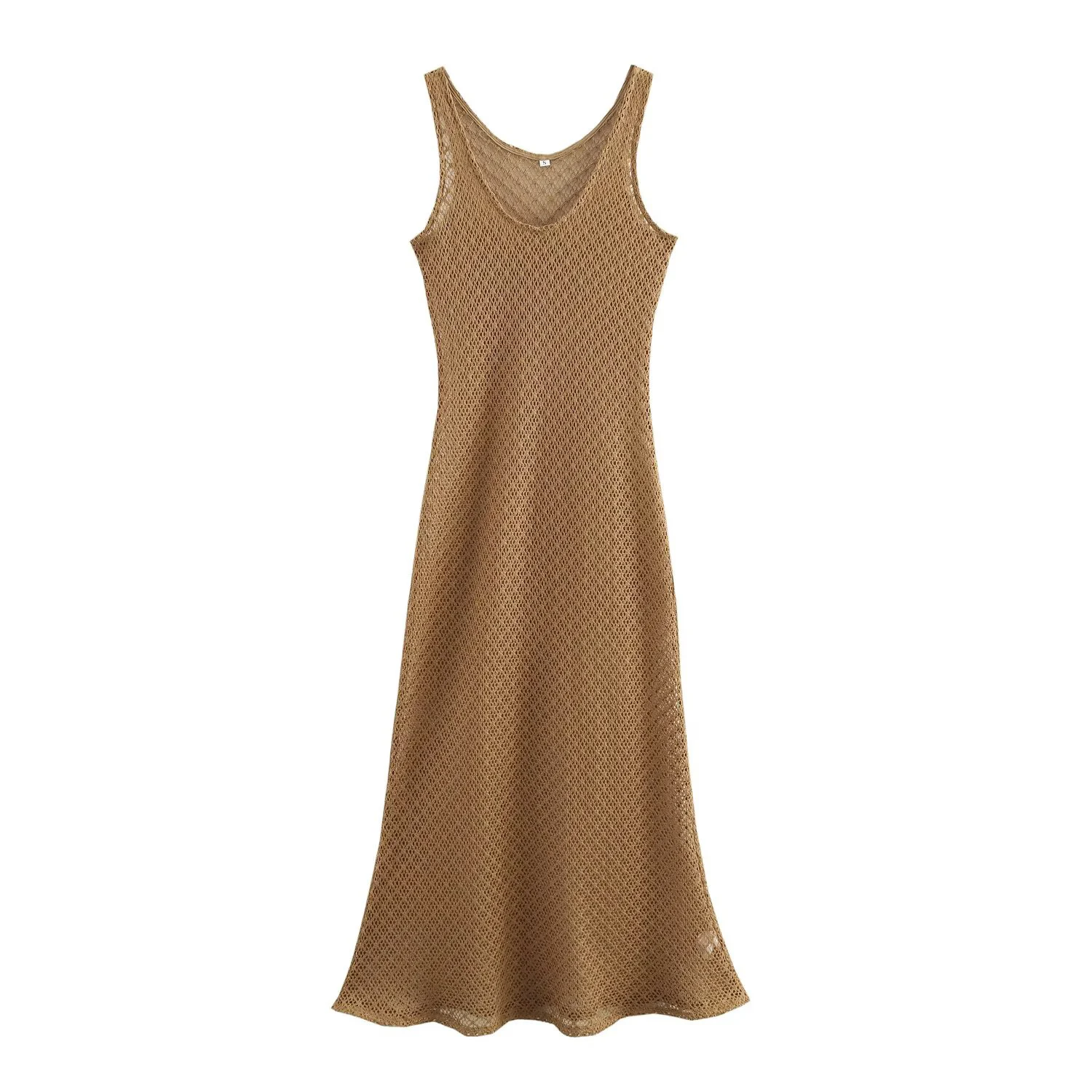 2025 이른 봄 새로운 유럽 패션 다목적 속이 빈 양복 칼라 니트 카디건 롱 스커트 투피스 세트