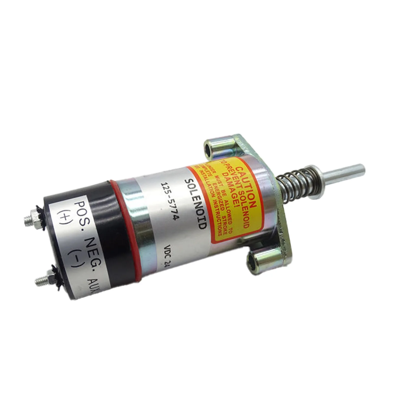 24V Abschaltmagnetventil 110-6465 Kompatibel mit Caterpillar CAT SR4 Generator – Detail 2