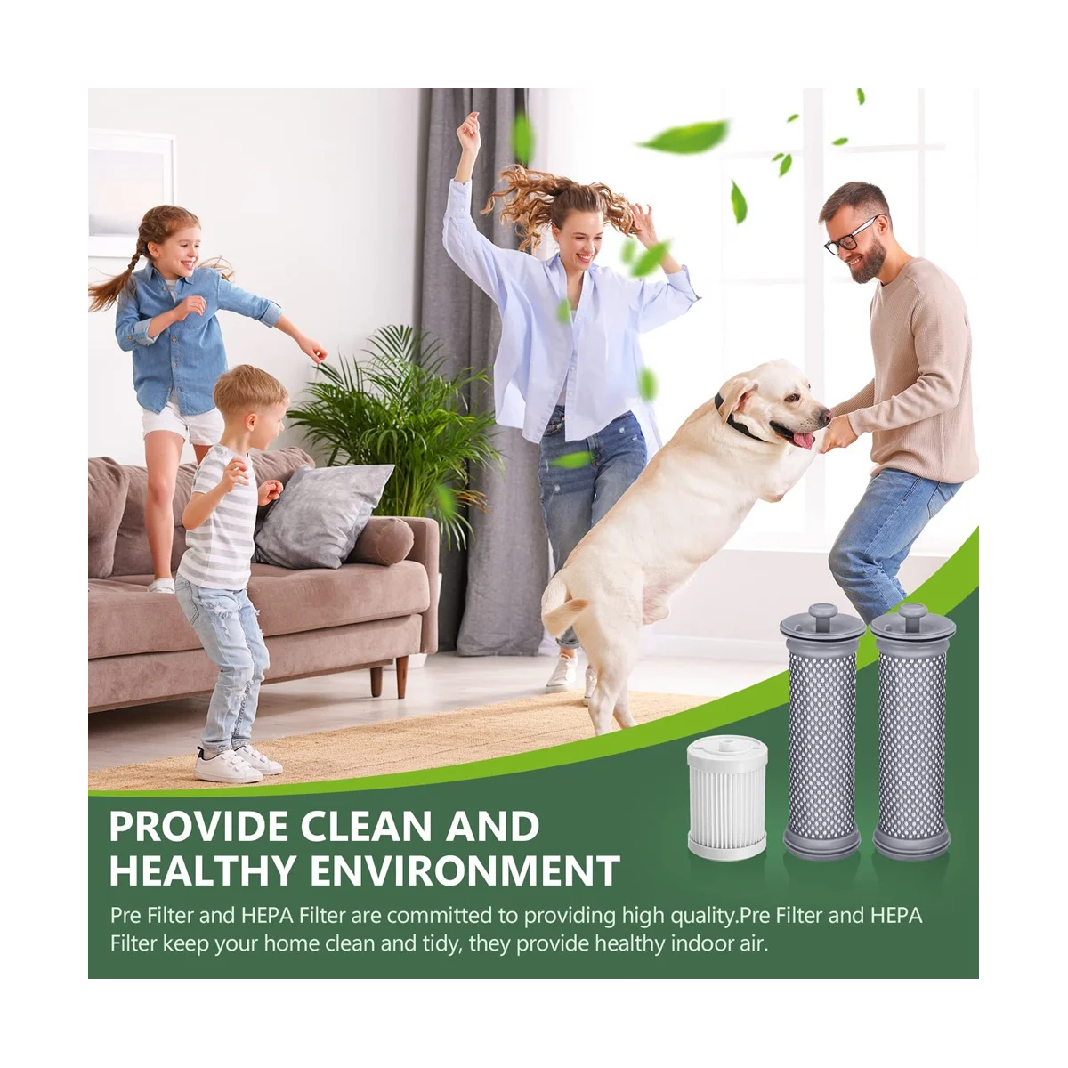 HEPA 필터 호환 진공 청소기 액세서리, Tienco A10 Hero/Master, A11 Hero/Master